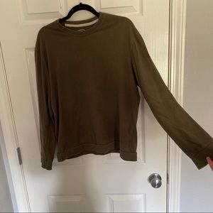 Olive Green Men’s Pullover size medium